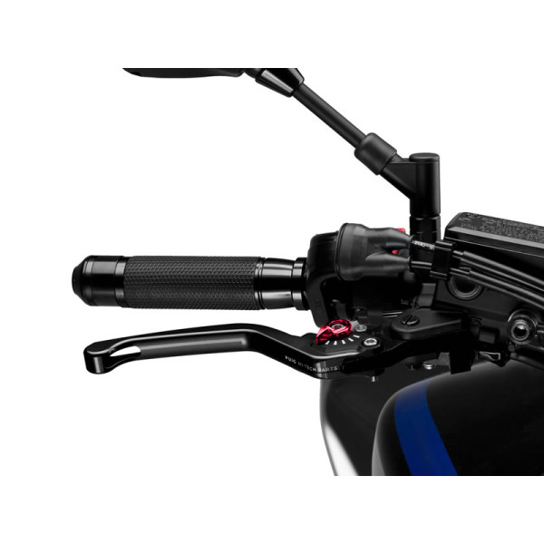 Puig Fixed V3 Brake (Black Lever With Blue Selector) Red